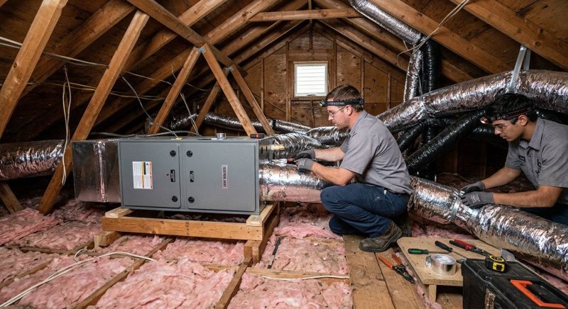 Attic Hvac Installation in Columbus, OH