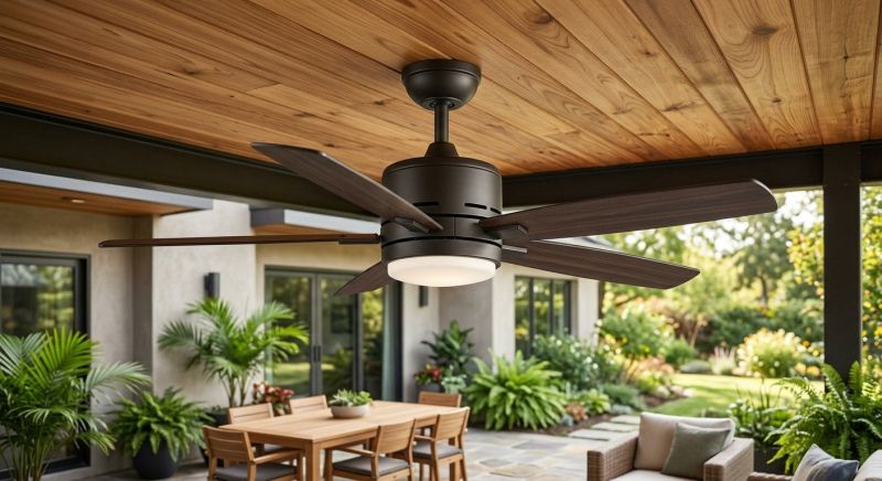Porch Fan Installation in Overland Park, KS